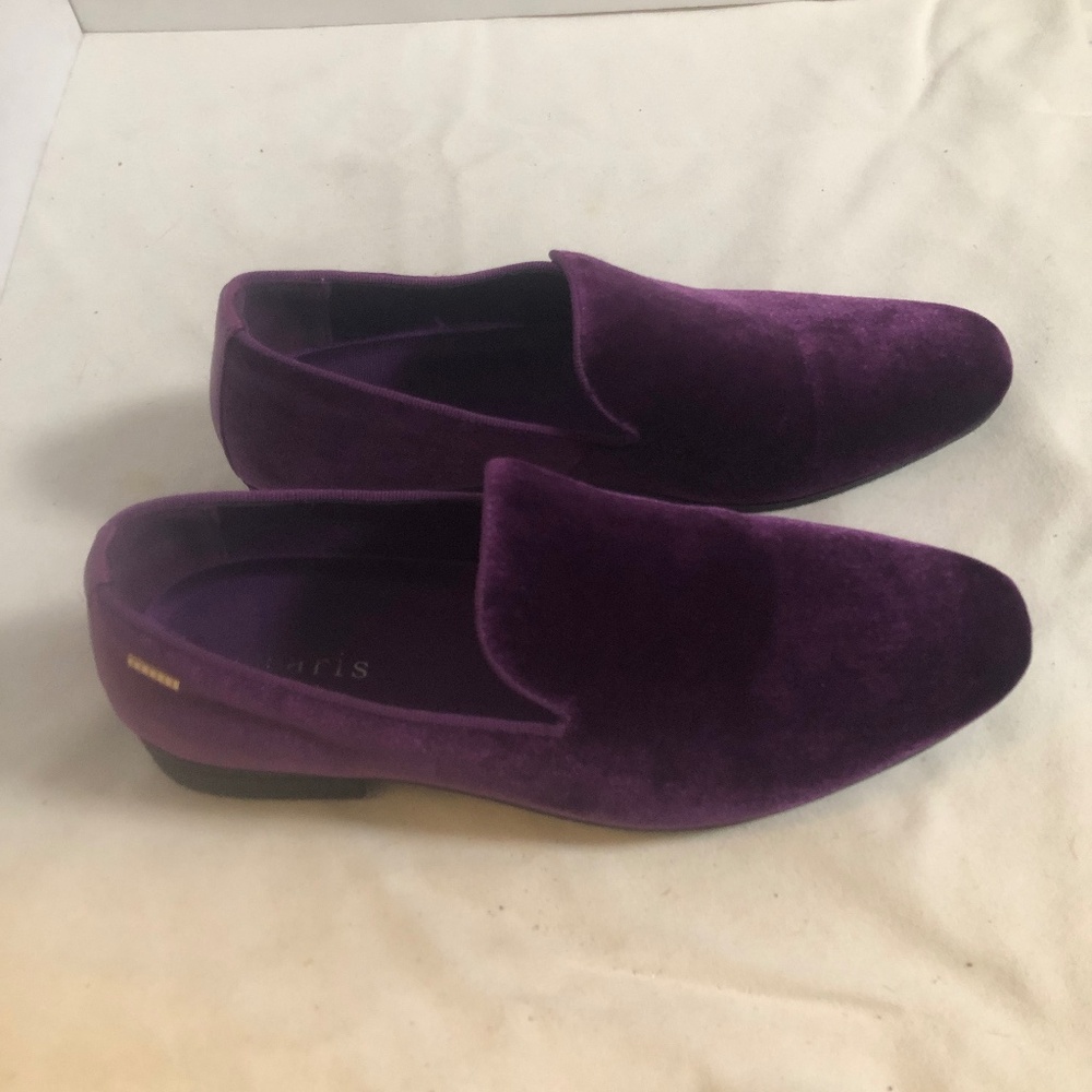 UUbris Purple Velvet Slip On - 65